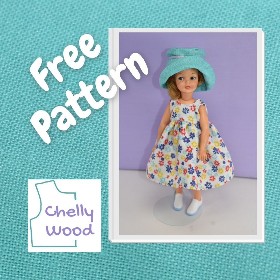 Pepper Pinafore Pattern with Beach Hat Free Patterns Ideal Pepper Doll ...